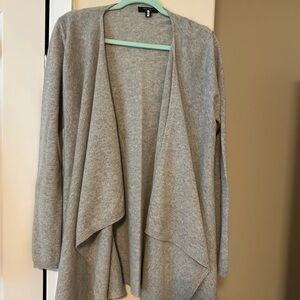 Ann Taylor 100% Cashmere Sweater Waterfall style SZ large